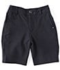 Color:Black - Image 1 - Little Boys 2T-7 Oceanmade Union Amphibian Stretch Shorts