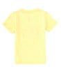 Color:Banana Cream - Image 2 - Little Boys 2T-7 Short Sleeve Off And Ready T-Shirt