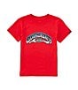 Color:Salsa - Image 1 - Little Boys 2T-7 Short Sleeve Bubble Arch KTO T-Shirt