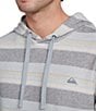 Quiksilver Long Sleeve Great Otway Pullover Hoodie, Color:Quarry - Image 3