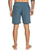 Color:Bering Sea - Image 2 - Oceanmade Elastic-Waist 18#double; Outseam Shorts