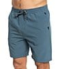 Color:Bering Sea - Image 3 - Oceanmade Elastic-Waist 18#double; Outseam Shorts