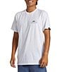 Color:White - Image 3 - Short Sleeve Line By Line T-Shirt