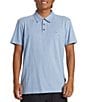 Quiksilver Short Sleeve Sunset Cruise Polo Shirt, Color:Blue Shadow - Image 1