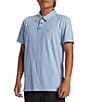 Quiksilver Short Sleeve Sunset Cruise Polo Shirt, Color:Blue Shadow - Image 3