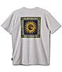 Quiksilver Sun Roots Mod Graphic Short Sleeve T-Shirt, Color:Silver White Heather - Image 4