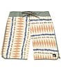 Color:Oyster White - Image 1 - Surfsilk Scallop 19#double; Outseam Printed Board Shorts