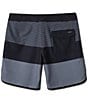 Quiksilver Surfsilk Tijuana 19#double; Outseam Mixed Media Board Shorts, Color:Black - Image 2