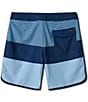 Quiksilver Surfsilk Tijuana 19#double; Outseam Mixed Media Board Shorts, Color:Navy - Image 2