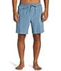 Color:Blue Shadow - Image 1 - Taxer Heather Amphibian 18#double; Outseam Board Shorts