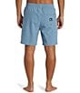 Color:Blue Shadow - Image 2 - Taxer Heather Amphibian 18#double; Outseam Board Shorts