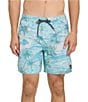 Quiksilver Tropical Island Printed 6#double; Inseam Volley Shorts - Image 1