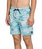 Quiksilver Tropical Island Printed 6#double; Inseam Volley Shorts - Image 3