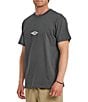 Quiksilver Work Ship Embroidered Short Sleeve T-Shirt - Image 3