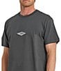 Quiksilver Work Ship Embroidered Short Sleeve T-Shirt - Image 5