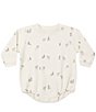 Quincy Mae Baby Boys Deer Bubble Romper - Image 1