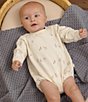 Quincy Mae Baby Boys Deer Bubble Romper - Image 2