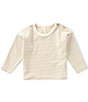 Quincy Mae Baby Boys Long Sleeve Stripe Tee - Image 1