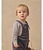 Quincy Mae Baby Boys Midnight Overalls - Image 3