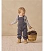Quincy Mae Baby Boys Midnight Overalls - Image 4