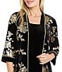 R & M Richards Brocade Jacket Midi Dress - Image 5