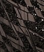 R & M Richards Embroidered Power Mesh Sequin Dress, Color:Black/Nude - Image 3