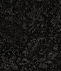 Color:Black - Image 5 - Plus Size Scoop Neck 3/4 Sleeve Scallop Glitter Lace Duster 3-Piece Pant Set