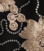 R & M Richards Plus Size Embroidered Soutache Sequin Jacket Dress, Color:Champagne/Black - Image 5