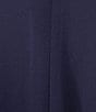 R & M Richards Plus Size Stretch Satin Long Mesh Caplet Beaded Neck Long Dress - Image 3