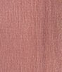 Color:Rose - Image 5 - Scoop Neck 3/4 Sleeve Drape Front Metallic 2-Piece Jacket Dress