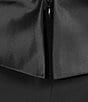 R & M Richards Scuba Strapless Bow Sleeveless Sheath Dress, Color:Black - Image 3