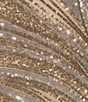 Color:Gold/Silver - Image 3 - Sleeveless V-Neck Two Tone Sequin Gown