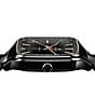 Radio Unisex True Square Automatic Ceramic Bracelet Watch - Image 4
