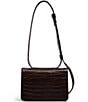 Radley London Belsize Small Crocodile Embossed Shoulder Bag, Color:Dark Oak - Image 2