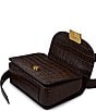 Radley London Belsize Small Crocodile Embossed Shoulder Bag, Color:Dark Oak - Image 4