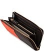 Radley London Chilworth Street Large Colorblock Wallet, Color:Flame - Image 3