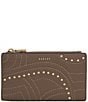 Radley London Coin Street Stud Medium Ziptop Wallet, Color:Coffee - Image 1
