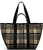 Radley London Hadleigh Place Check Large Open Tote Bag, Color:Porcini - Image 2