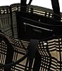 Radley London Hadleigh Place Check Large Open Tote Bag, Color:Porcini - Image 3