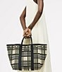 Radley London Hadleigh Place Check Large Open Tote Bag, Color:Porcini - Image 6