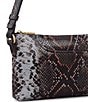 Radley London Pockets Mini Snake Print Shoulder Bag, Color:Carmine - Image 4