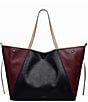 Radley London Delphine XL Colorblock Tote Bag, Color:Dark Cherry - Image 1