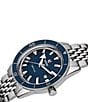 Color:Silver - Image 2 - Men's Captain Cook Automatic Blue Dial Bracelet Watch