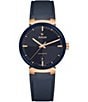 RADO Unisex Florence Automatic Leather Strap Watch - Image 1