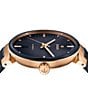 RADO Unisex Florence Automatic Leather Strap Watch - Image 4