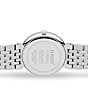 Color:Silver - Image 2 - Unisex Florence Classic Quartz Analog Stainless Steel Bracelet Watch