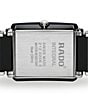 Color:Two Tone - Image 3 - Unisex Integral Diamonds Quartz Analog Black Dial Two Tone Stainless Steel Bracelet Watch