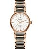 Color:Two Tone - Image 1 - Women's Centrix Automatic Two Tone Stainless Steel Bracelet Watch