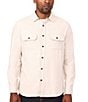 Color:Stone - Image 1 - Mountainside Twill Long Sleeve Woven Shirt