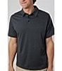 Color:Black - Image 1 - Performance Stretch The Dockside Short Sleeve Polo Shirt